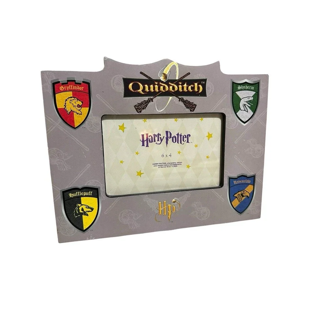 Vintage Fetco Harry Potter Harry & Friends/Houses Set   Of 2 Photo Frame 2000